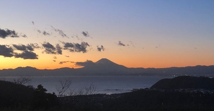 湘南国際村からの富士山写真２