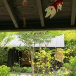 箱根湯寮の写真。中庭。